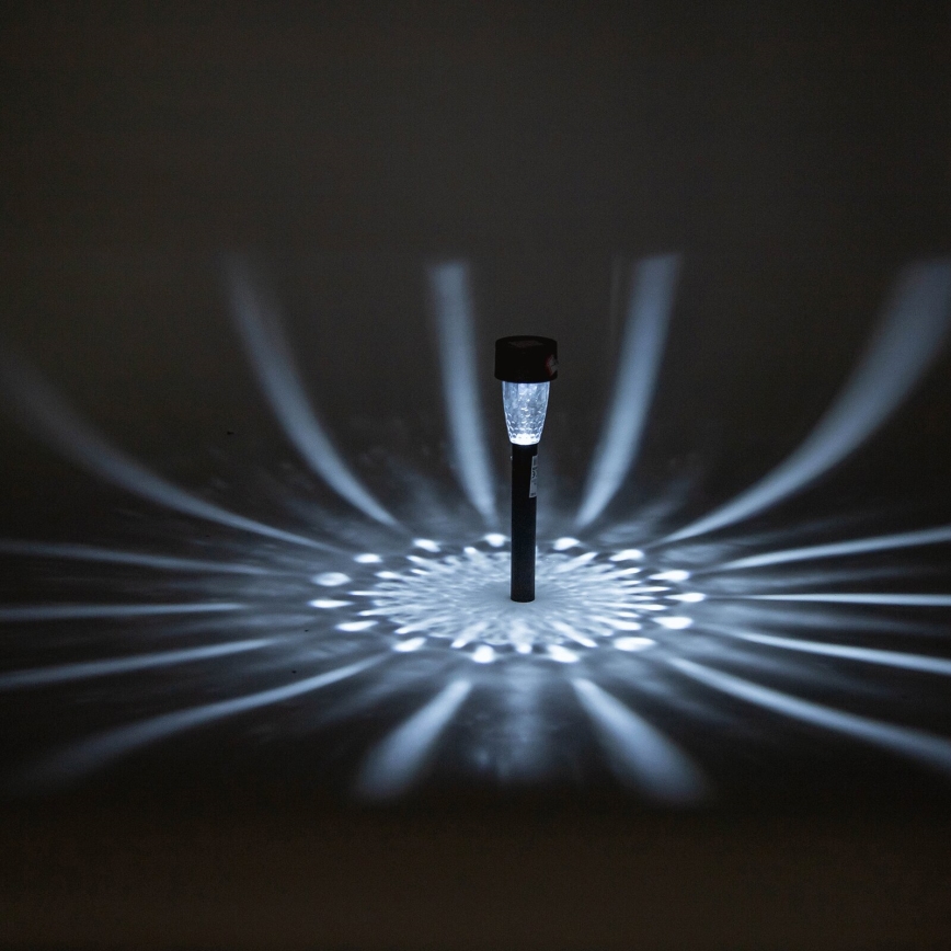 Aigostar - LED aurinkokäyttöinen lamppu LED/0,006W/1,2V 40 mAh 6500K IP44 29,7 cm