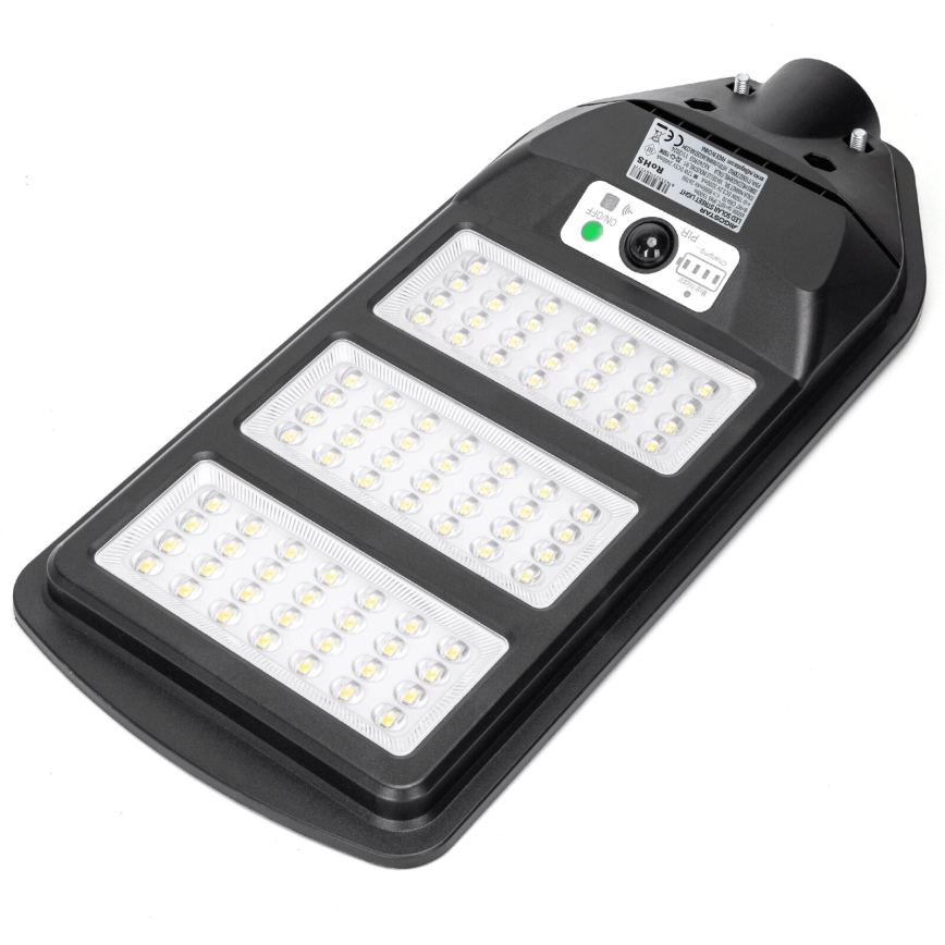 Aigostar - LED Aurinkokennokatuvalo anturilla LED/150W/3,2V 8000mAh IP65 6500K + kauko-ohjaus