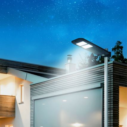 Aigostar - LED Aurinkokennokatuvalo anturilla LED/180W/4V 7500mAh IP65 + kauko-ohjaus