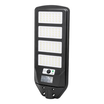 Aigostar - LED Aurinkokennokatuvalo anturilla LED/200W/3,2V 12000mAh IP65 6500K + kauko-ohjaus