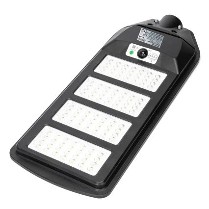 Aigostar - LED Aurinkokennokatuvalo anturilla LED/200W/3,2V 12000mAh IP65 6500K + kauko-ohjaus