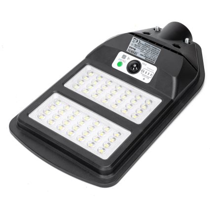 Aigostar - LED Aurinkokennokatuvalo anturilla LED/70W/3,2V 4000mAh IP65 6500K + kauko-ohjaus