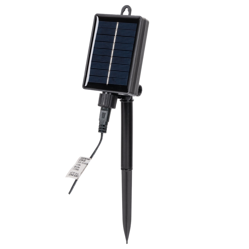 Aigostar - LED-aurinkokennolla toimiva joulukoriste LED/0,59W/3,7V 100 cm IP65 130 mAh monivärinen