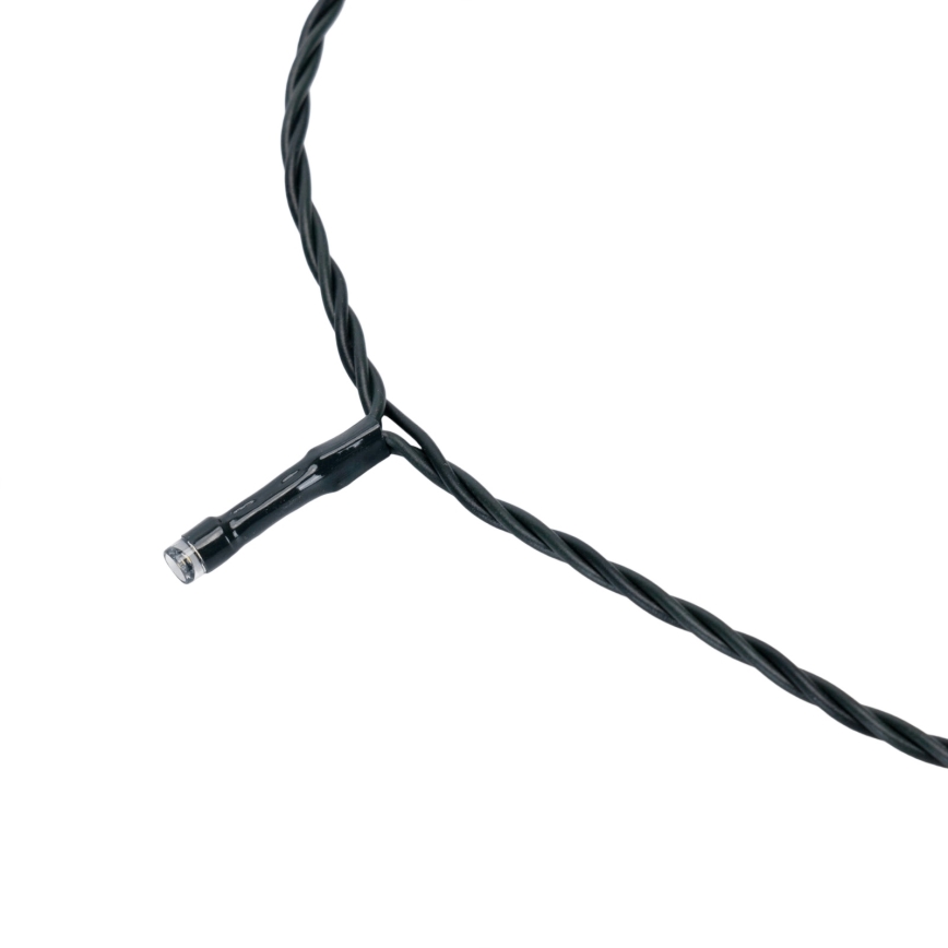 Aigostar - aurinkokennolla toimiva LED-jouluvalosarja 200 LED/8 toimintoa, 22 m, IP65, monivärinen, 800 mAh