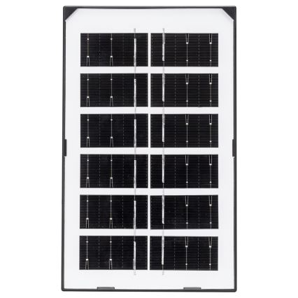 Aigostar - LED-aurinkokruunu LED/35W/12V 3000 mAh 6500K IP65 halkaisija 15 cm + kaukosäädin