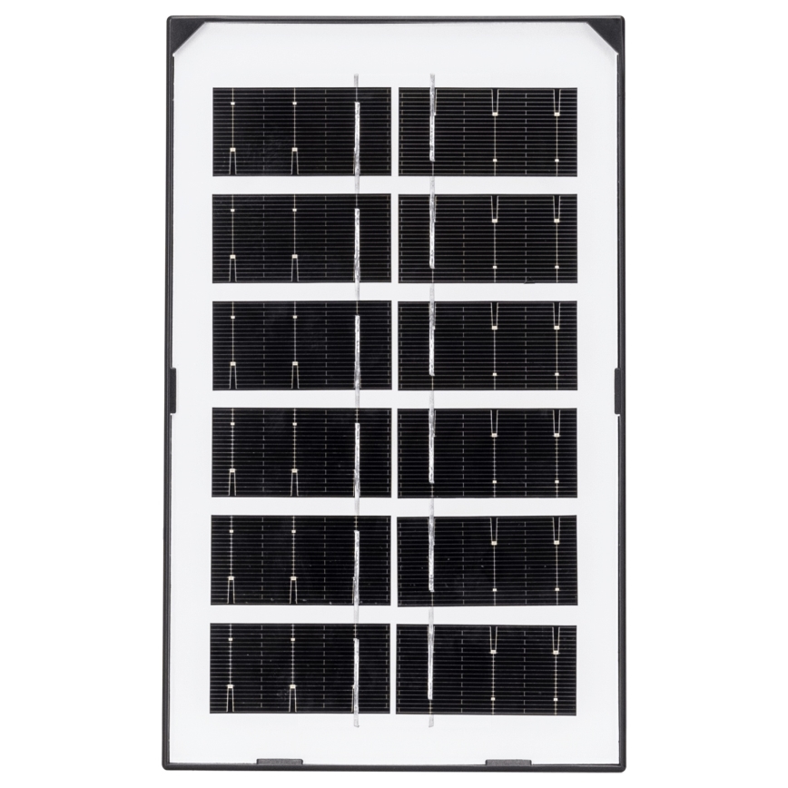 Aigostar - LED-aurinkokruunu LED/35W/12V 3000 mAh 6500K IP65 halkaisija 15 cm + kaukosäädin