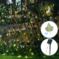 Aigostar - LED aurinkoketju 102xLED/2x0,7m IP65 300 mAh lämmin valkoinen köynnös