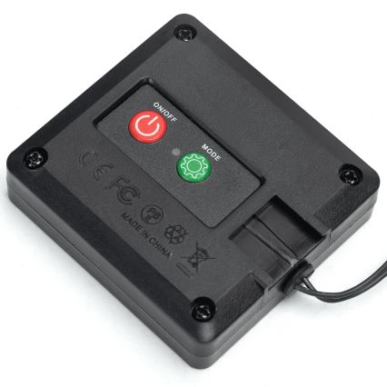 Aigostar - LED aurinkoketju 102xLED/2x0,7m IP65 300 mAh lämmin valkoinen köynnös