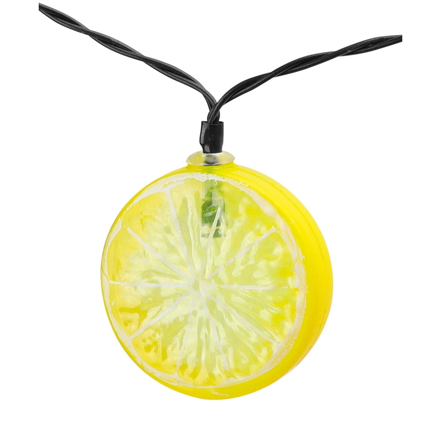 Aigostar - LED aurinkoketju 10xLED/3,8m IP44 600 mAh lämmin valkoinen