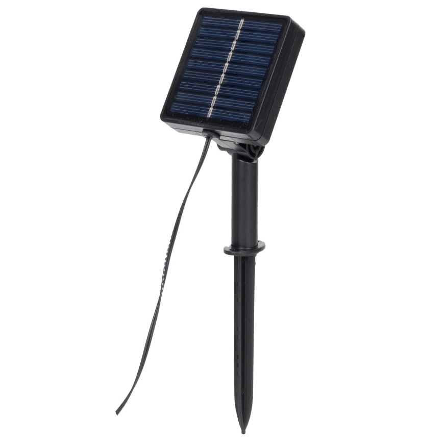 Aigostar - LED aurinkoketju 110xLED/4m IP65 300 mAh lämmin valkoinen eukalyptus