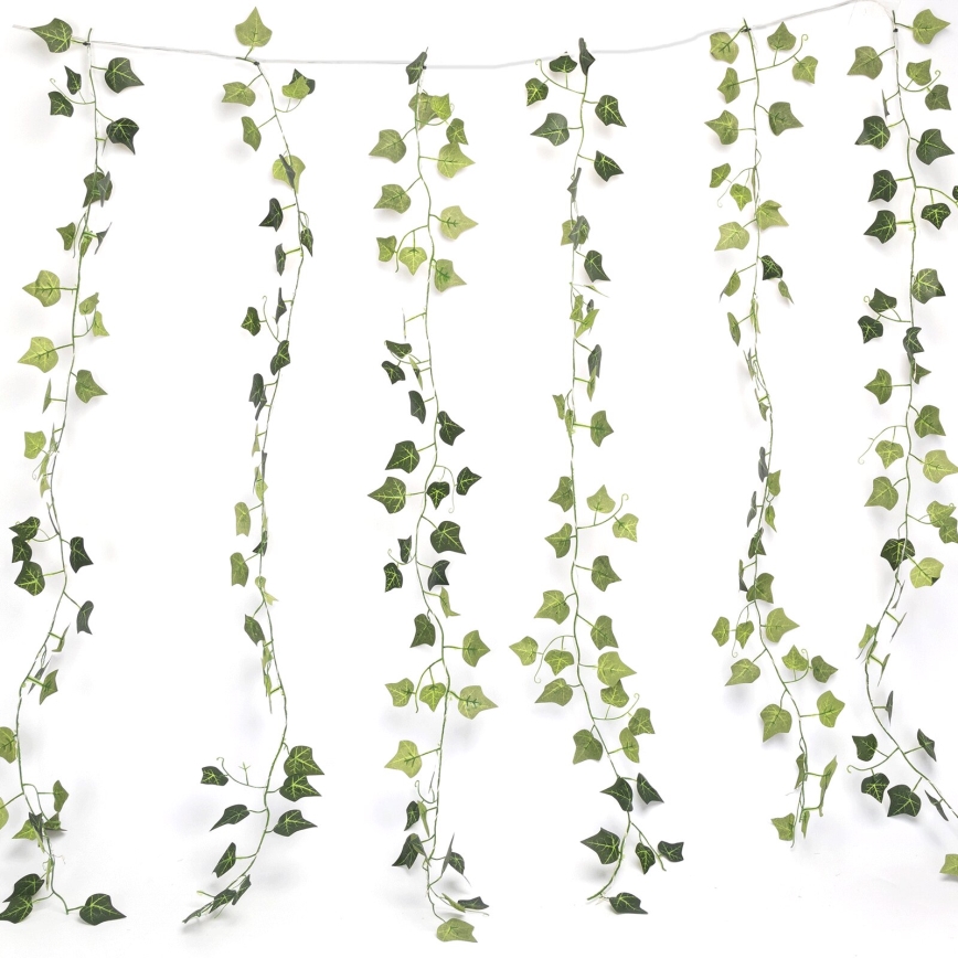 Aigostar - LED aurinkoketju 70xLED/4x1m IP65 300 mAh lämmin valkoinen köynnös