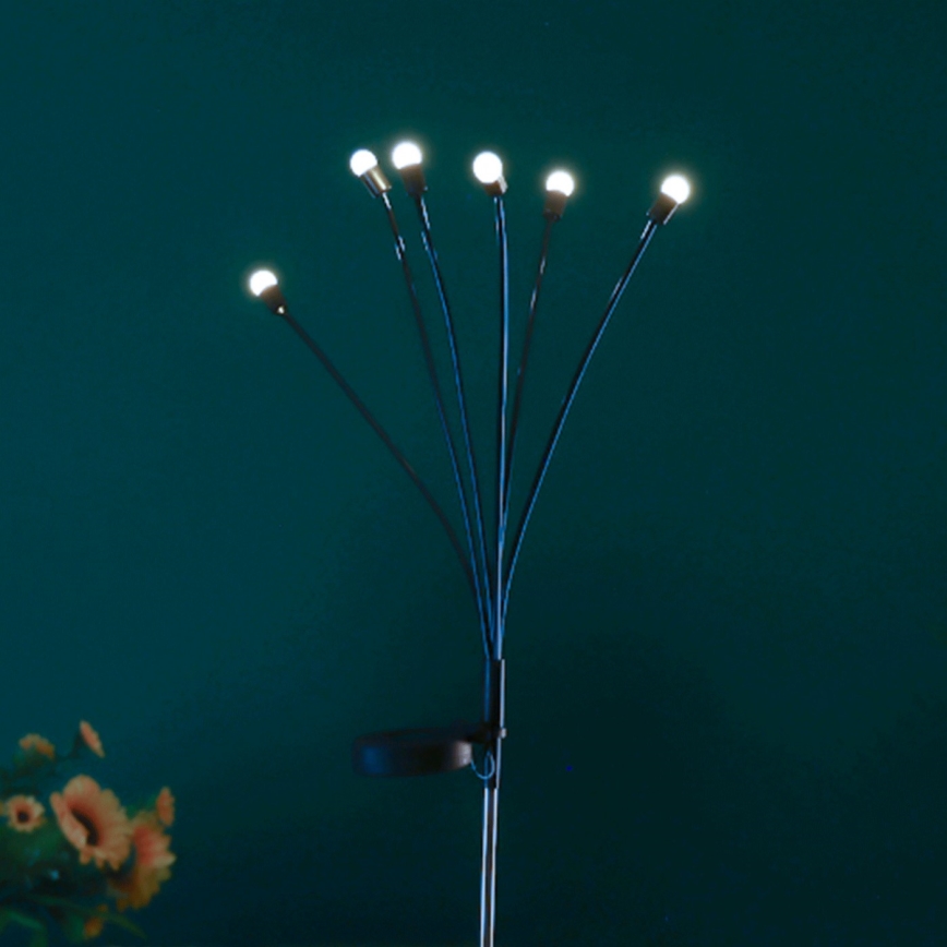 Aigostar - LED aurinkokäyttöinen koristevalaisin LED/0,04W/1,2V 68,5 cm 6500K IP44 300 mAh