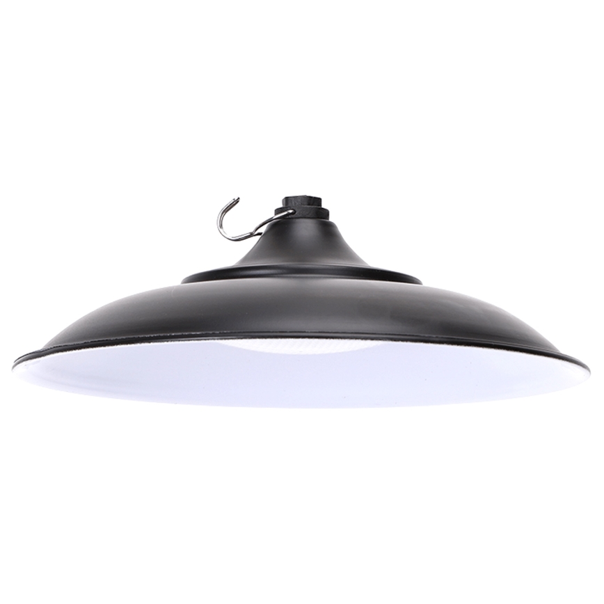 Aigostar - LED-aurinkoriippuvalaisin anturilla 2xLED/35W/12V 6000 mAh 6500K IP65 halkaisija 15 cm + kaukosäädin