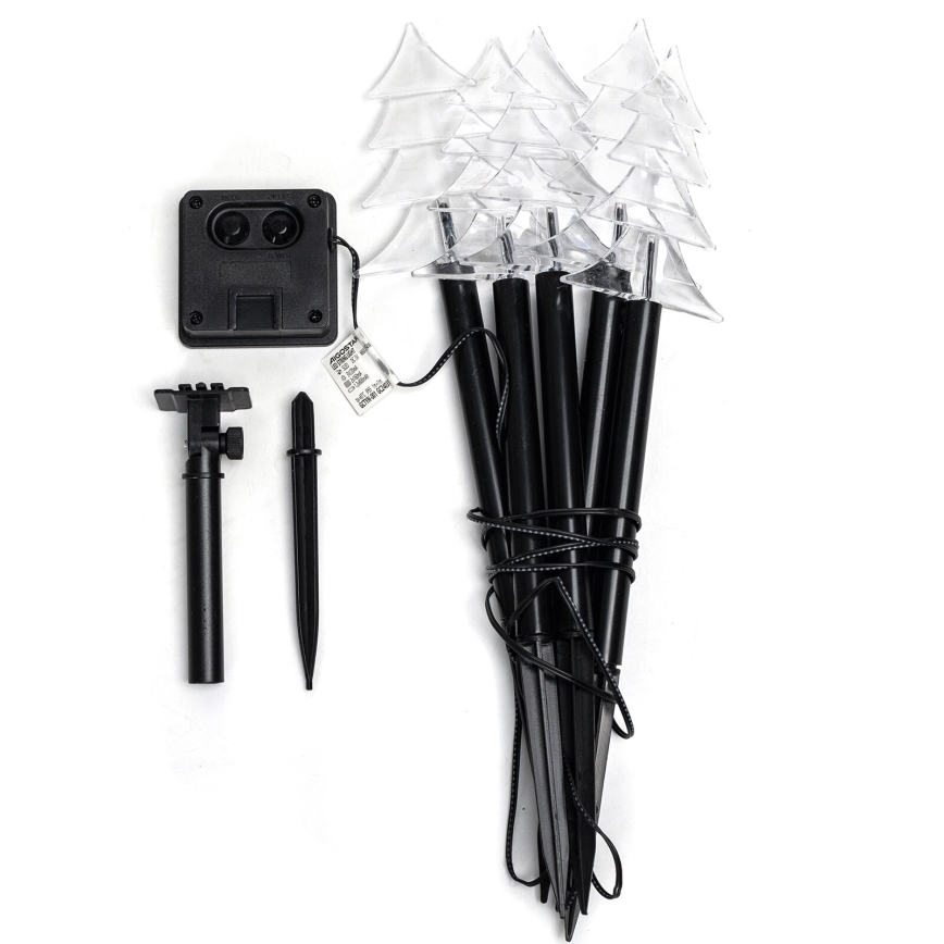 Aigostar - LED aurinkokäyttöinen joulukoristevalaisin LED/0,054W/1,2V 1m IP65 lämmin valkoinen