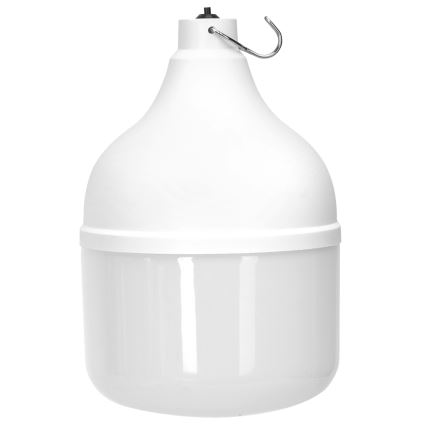 Aigostar - LED-aurinkovalaisin tunnistimella 70 W/12 V 6000 mAh 6500 K IP65 halkaisija 12 cm + kaukosäädin