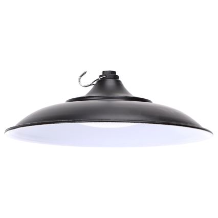 Aigostar - Aurinkokennolla varustettu LED-riippuvalaisin anturilla LED/70W/12V 6000 mAh 6500K IP65 halkaisija 23,5 cm + kaukosäädin