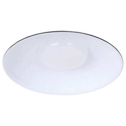 Aigostar - Aurinkokennolla varustettu LED-riippuvalaisin anturilla LED/70W/12V 6000 mAh 6500K IP65 halkaisija 23,5 cm + kaukosäädin