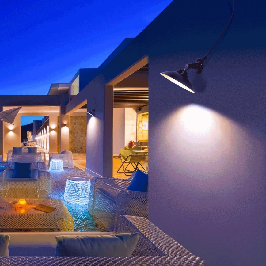 Aigostar - LED aurinkokäyttöinen seinävalaisin LED/3,2V 3000K/4000K/6500K 5000 mAh IP65 + kaukosäädin