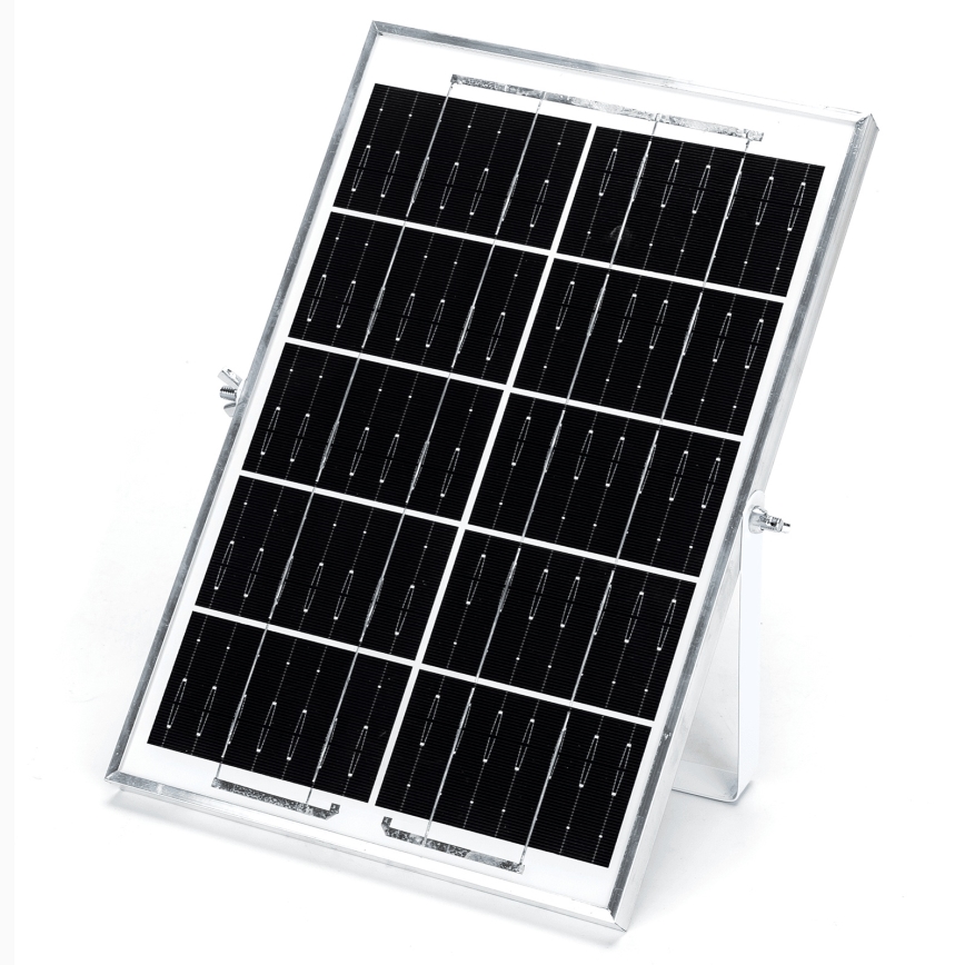 Aigostar - LED aurinkovalaisin 2xLED/35W/12V 6000 mAh 6500K halkaisija 16,8 cm + kaukosäädin