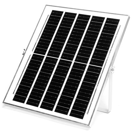 Aigostar - LED-aurinkovalaisin 2xLED/70W/12V 12000 mAh 6500K IP65 halkaisija 20,5 cm + kaukosäädin