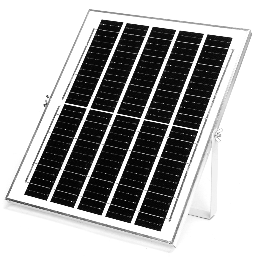 Aigostar - LED-aurinkovalaisin 2xLED/70W/12V 12000 mAh 6500K IP65 halkaisija 20,5 cm + kaukosäädin
