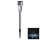 Aigostar - LED aurinkovalaisin LED/2V IP44 40 mAh mattakromi