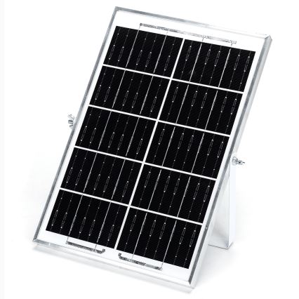 Aigostar - LED-aurinkovalaisin LED/70W/12V 6000 mAh 6500K IP65 halkaisija 20,5 cm + kaukosäädin