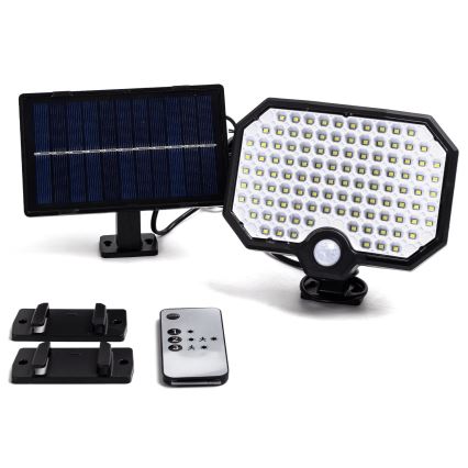 Aigostar - LED aurinkokäyttöinen valaisin liiketunnistimella LED/2,4W/3,7V 1800 mAh IP65