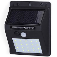 Aigostar - LED-aurinkovalo ulkokäyttöön anturilla LED/1,11W/5,5V IP65