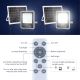 Aigostar - LED Himmennettävä aurinko valonheitin LED/30W/3,2V IP67 + kaukosäädin