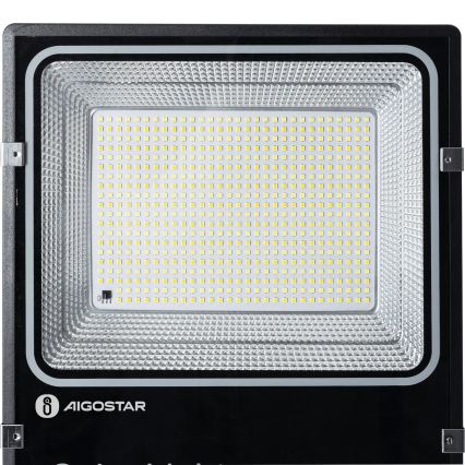 Aigostar - LED-himmennettävä aurinkokennavalo LED/200W/3,2V 3600mAh 3000K/4000K/6500K IP66 + kaukosäädin