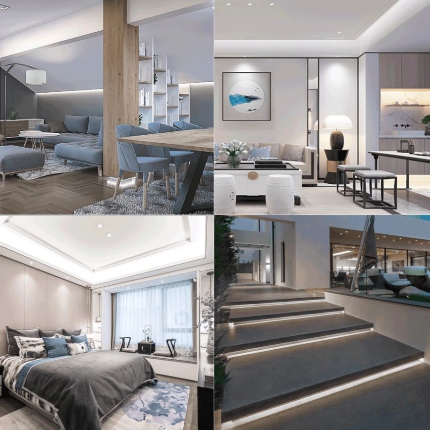 Aigostar - LED Himmennettävä aurinkokenno valonauha LED/5W/3,2V 5 m 6500K IP65 4000 mAh + kauko-ohjaus