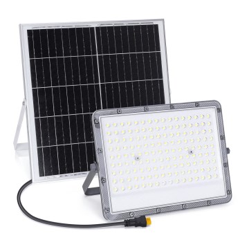Aigostar - LED himmennettävä aurinkokennovalaisin LED/200W/3,4V 20000 mAh IP65 + kaukosäädin