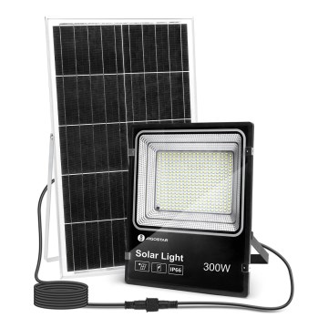 Aigostar - LED himmennettävä aurinkokohdevalo LED/300W/3,2V IP66 25000 mAh + kaukosäädin