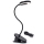 Aigostar - LED Himmennettävä ja ladattava pöytälamppu klipsillä LED/3W/5V musta