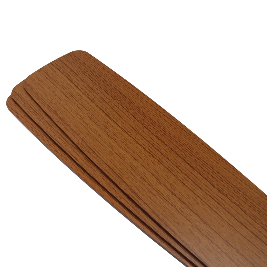 Aigostar - LED himmennettävä kattotuuletin LED/20W/230V 2700-6500K 132 cm ruskea + kaukosäädin