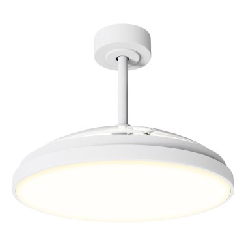 Aigostar - LED himmennettävä kattotuuletin LED/50W/230V 2700–6500K Ø 106 cm valkoinen + kaukosäädin