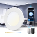 Aigostar - LED Himmennettävä kattovalo 6W/230V d. 11,5 cm Wi-Fi