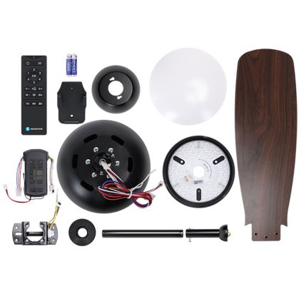 Aigostar - LED himmennettävä kattovalo LED/24W/230V 2700-6500K 106,6 cm + kauko-ohjaus