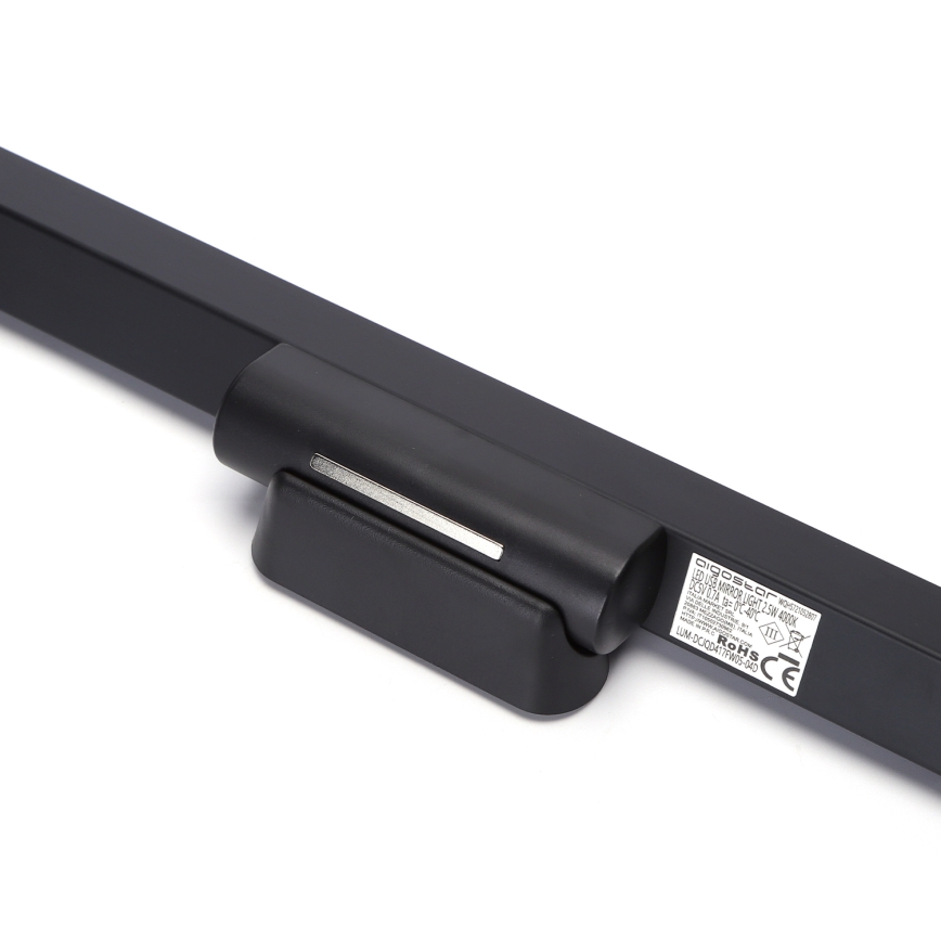 Aigostar - LED-himmennettävä ladattava peilivalaisin 2,9W/5V 2000 mAh