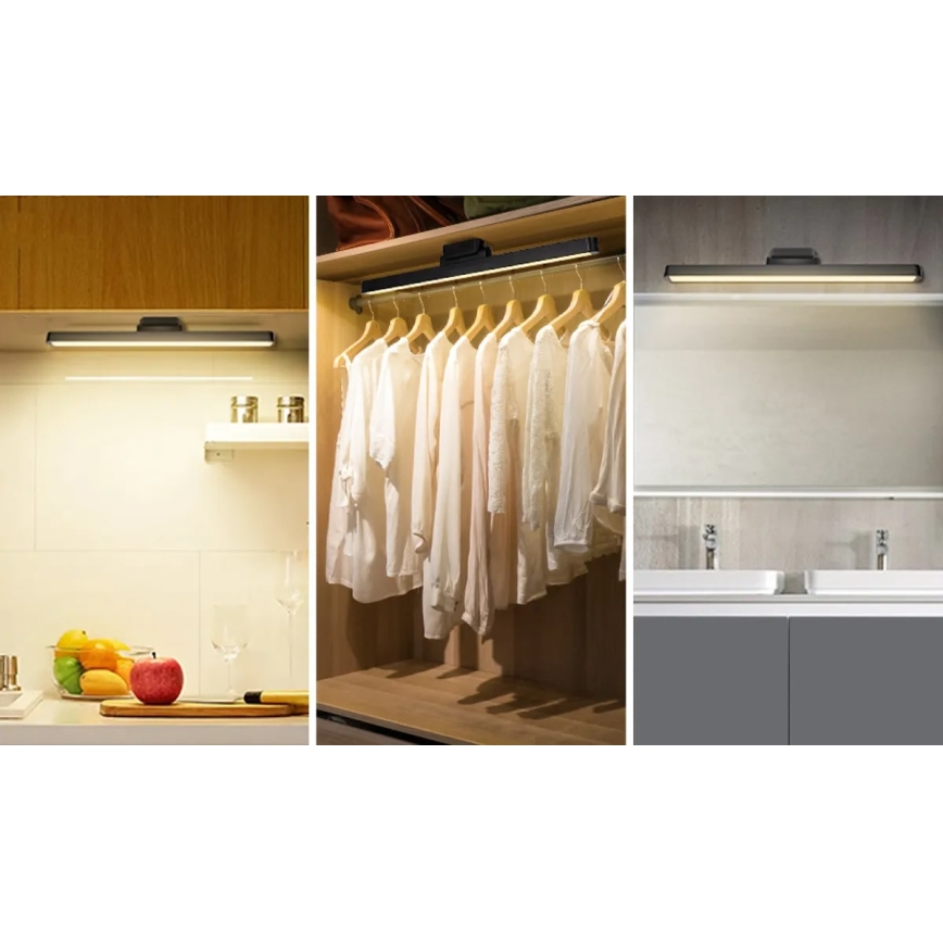 Aigostar - LED himmennettävä ladattava peilivalo LED/2,9W/5V 2000 mAh