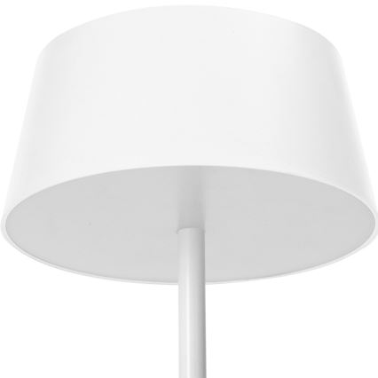 Aigostar - LED Himmennettävä pöytävalaisin pistorasioilla ja USB-portilla LED/4,6W/230V 3000/4000/6500K valkoinen