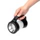 Aigostar - LED Himmennettävä retkeily taskulamppu 3in1 LED/3xAA musta