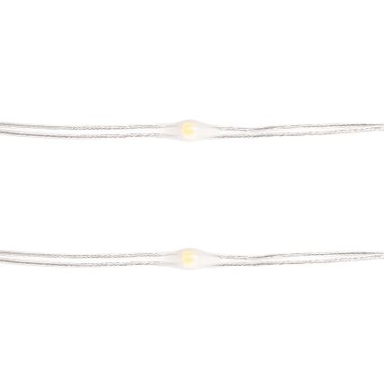 Aigostar - LED Joulukoristevalosarja 100xLED/3xAA 10,3m monivärinen