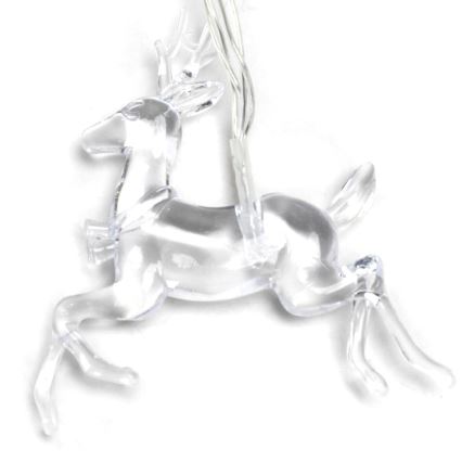 Aigostar - LED Joulukoristevalosarja 20xLED/3xAA 3,3m porot