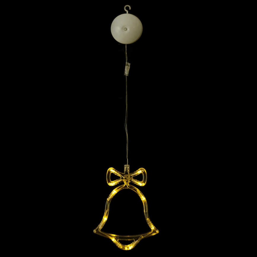 Aigostar - LED-joulukoriste LED/3xAAA bell 18cm