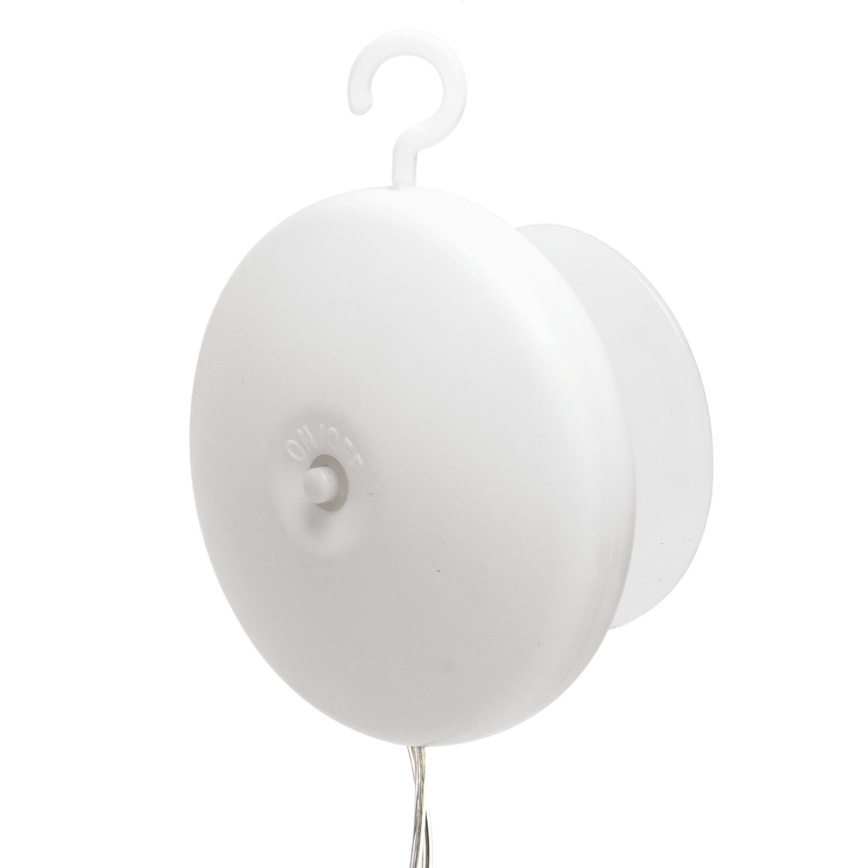 Aigostar - LED-joulukoriste LED/3xAAA lämpimänvalkoinen lumihiutale 19cm