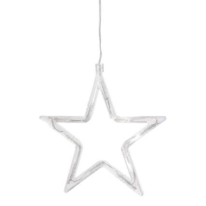Aigostar - LED-joulukoriste LED/3xAAA tähti 19cm