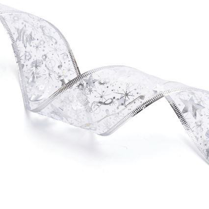 Aigostar - LED-jouluvaloketju 100xLED/3xAA 10 m lämmin valkoinen hopeanvärinen