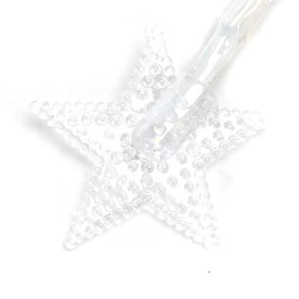Aigostar - LED-jouluvaloketju 20xLED/3xAA 3,3m tähdet